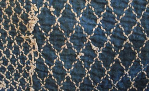 Sashiko stitching 