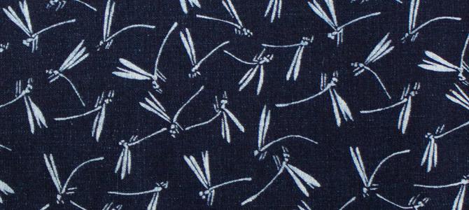 Stencilled Indigo